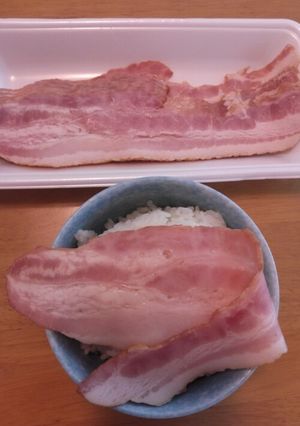 超簡単ベーコンライス♪♪-レシピのメイン写真