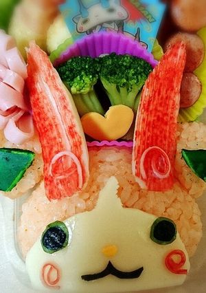 妖怪ウォッチ☆キャラ弁☆ジバコマ-レシピのメイン写真