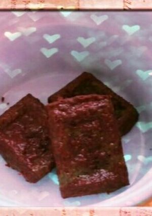 ハロウィンに♪簡単焼きチョコ☆-レシピのメイン写真