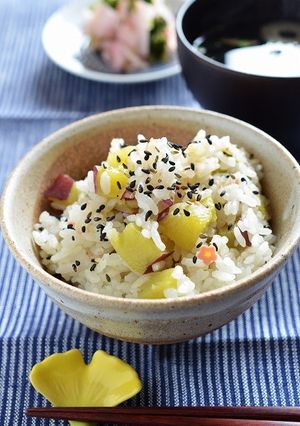 炊飯ジャーで簡単！さつまいもご飯-レシピのメイン写真