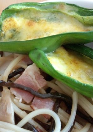 カレー風味の焼きピーマン-レシピのメイン写真