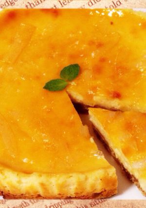 ∗﻿レモンベイクドチーズケーキ∗﻿-レシピのメイン写真