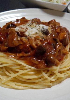 ルーで作るトマトなカレーパスタ-レシピのメイン写真