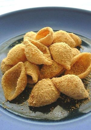 懐かしい給食の味①★きなこマカロニ★-レシピのメイン写真