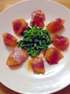 即できる!✳︎生ハム柿✳︎-レシピのメイン写真