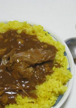 牛肉のかたまりとひよこ豆の圧力鍋カレー-レシピのメイン写真