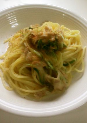 舞茸とツナの和風パスタ-レシピのメイン写真