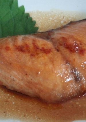 香ばしい☆秋鮭のバター醤油焼き-レシピのメイン写真