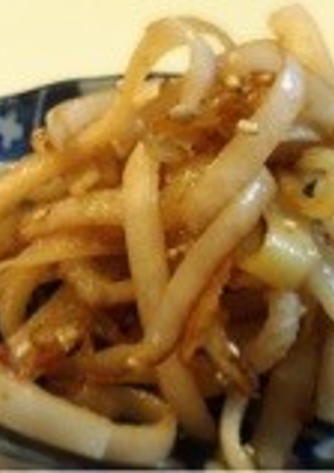 安旨★大根の皮炒め-レシピのメイン写真