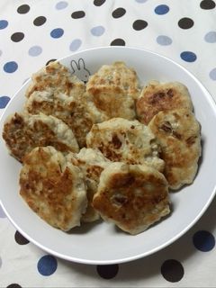 鶏肉と蓮根とはんぺんのハンバーグ-レシピのメイン写真