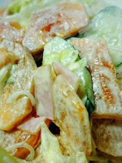 柿サラダ-レシピのメイン写真