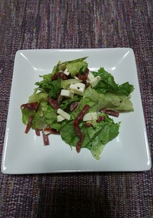 サラミ チーズ だけあればできるサラダ-レシピのメイン写真
