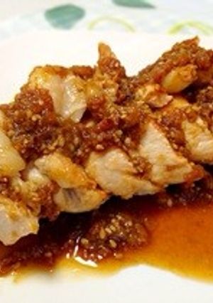 時短！鶏肉の梅ソースがけ-レシピのメイン写真
