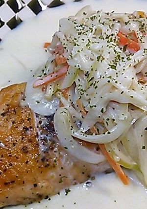 °☆鮭とクリームソース☆゜-レシピのメイン写真