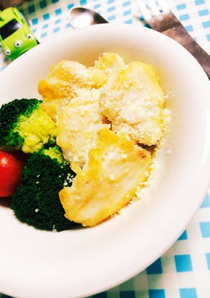 簡単！激やわらか〜！ささみのマヨチーズ焼-レシピのメイン写真