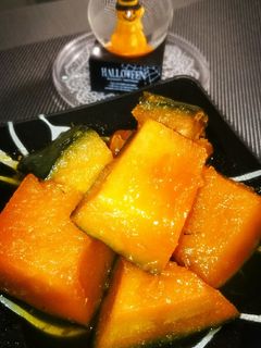 ☆コクうまかぼちゃの煮物☆三温糖で照り☆-レシピのメイン写真
