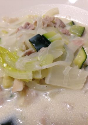 残り野菜の豆乳スープ-レシピのメイン写真