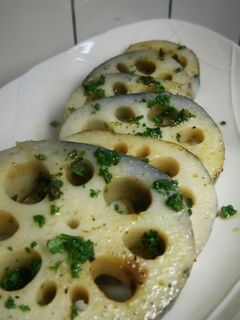 焼きれんこんのサラダ-レシピのメイン写真