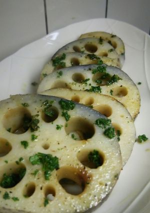 焼きれんこんのサラダ-レシピのメイン写真