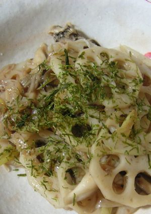 ☆れんこんのシャキシャキ炒め☆-レシピのメイン写真