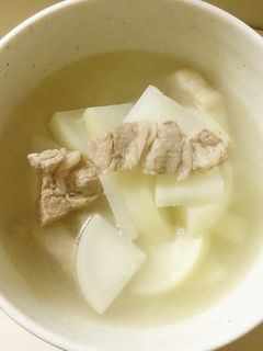 豚肉と大根の梅昆布茶スープ-レシピのメイン写真