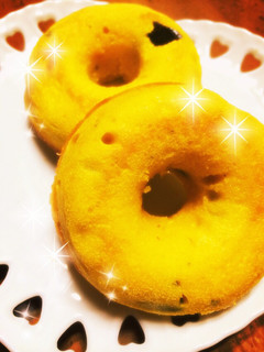 気軽に作れるカボチャの焼きドーナツ-レシピのメイン写真