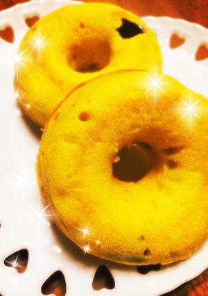 気軽に作れるカボチャの焼きドーナツ-レシピのメイン写真