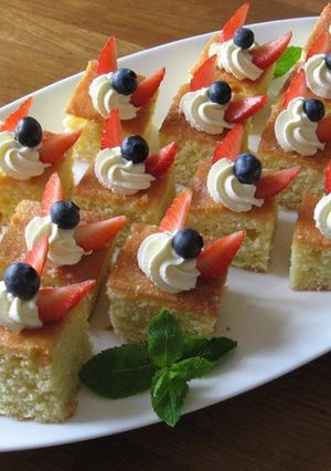 レモンのミニケーキ　パーティーに！-レシピのメイン写真
