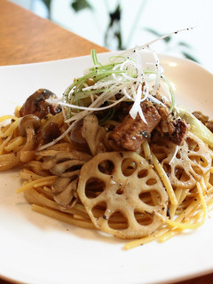 秋刀魚ときのこの秋パスタ-レシピのメイン写真