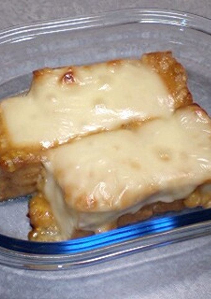 厚揚げのネギみそチーズ焼き-レシピのメイン写真