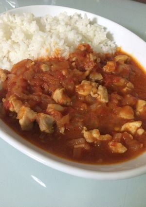松屋風トマトカレー-レシピのメイン写真