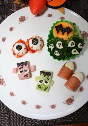 ハロウィン♥簡単フランケンシュタイン-レシピのメイン写真