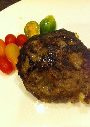 超旨い、大人のビーフハンバーグ！秘密は、-レシピのメイン写真