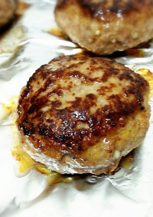 ジューシーハンバーグの簡単な焼き方-レシピのメイン写真