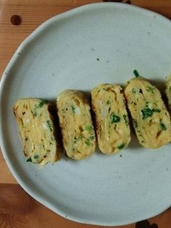ふわふわネギ入りたまご焼き♪-レシピのメイン写真