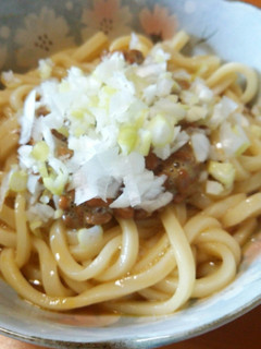 1分以内で出来る納豆うどん♪-レシピのメイン写真