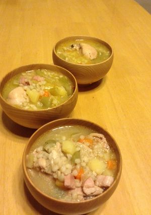 スコッチブロス(大麦と野菜のスープ)-レシピのメイン写真