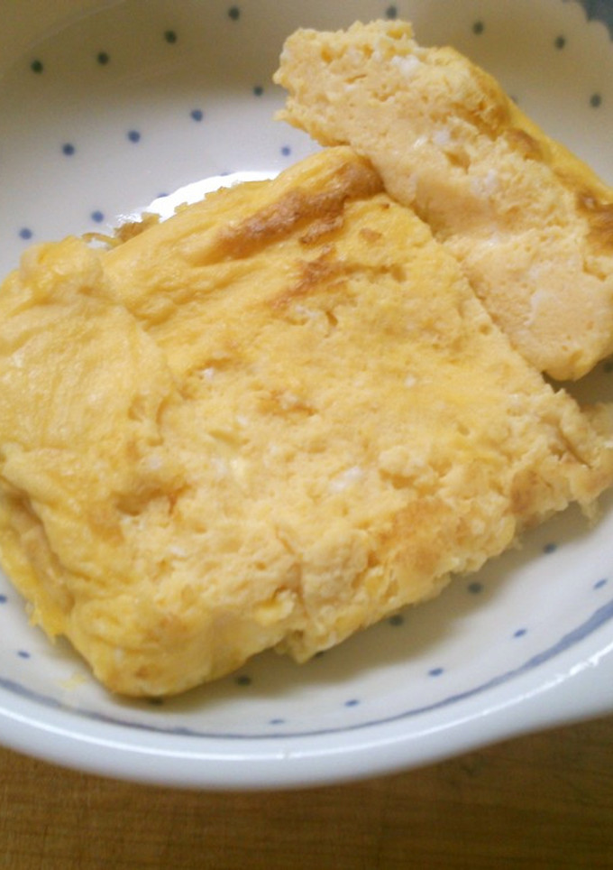 朝食 白だしで 簡単 美味しい 玉子焼き-レシピのメイン写真