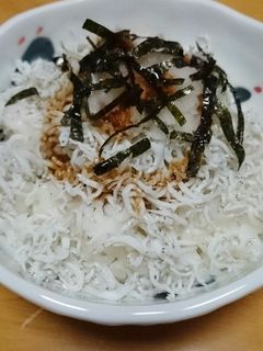 簡単!釜揚げしらす丼-レシピのメイン写真