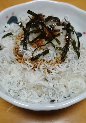 簡単!釜揚げしらす丼-レシピのメイン写真