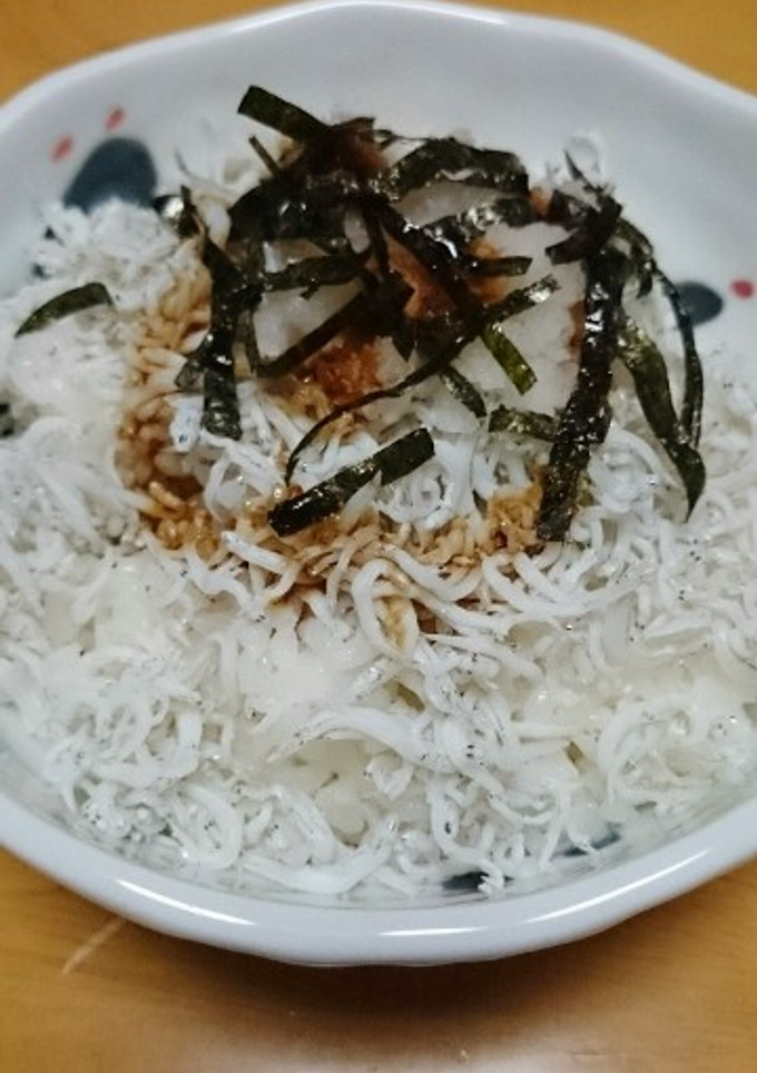 簡単！釜揚げしらす丼-レシピのメイン写真