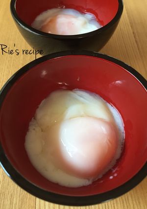 スープジャーで温泉卵♪-レシピのメイン写真