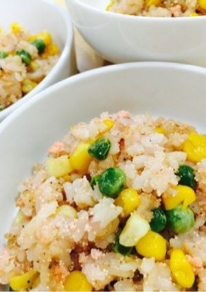 超簡単！たらこバター醤油の和風チャーハン-レシピのメイン写真