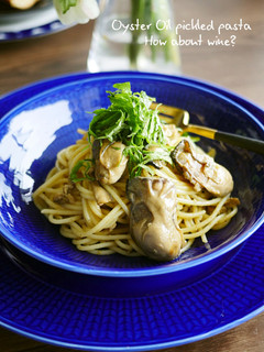 牡蠣オイル漬けで濃厚♪大葉と牡蠣のパスタ-レシピのメイン写真