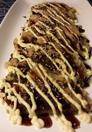 挽肉でお好み焼き-レシピのメイン写真