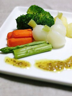 温野菜のアンチョビチーズソース-レシピのメイン写真