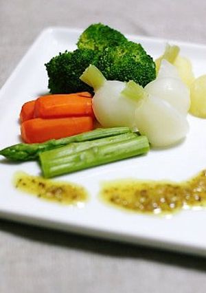 温野菜のアンチョビチーズソース-レシピのメイン写真