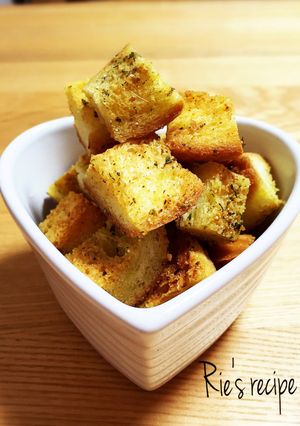 簡単♡おつまみにもなるクルトン♪-レシピのメイン写真