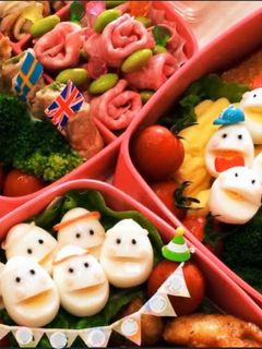 うずら応援団♫にぎやか運動会お弁当-レシピのメイン写真