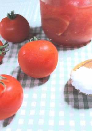 トマトの塩漬け調味料　そるとまと®-レシピのメイン写真